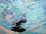 Kat O'Connor oil painting figure water